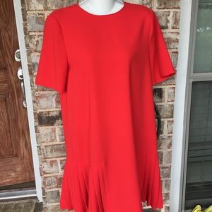 Zara short dress Red 9 Georgette